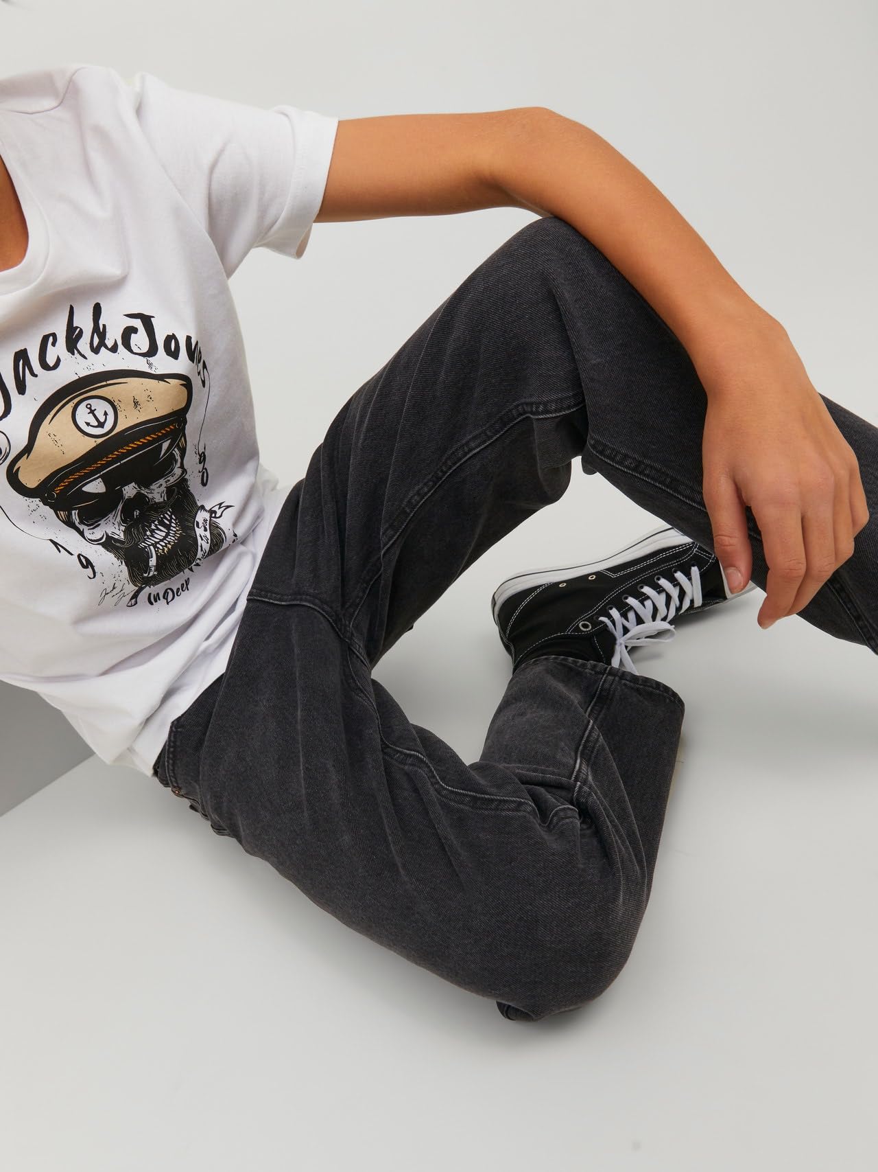 JACK & JONES Relaxed Fit Jeans JJICHRIS Jjoriginal AKM 823 Noos JNR Relaxed Fit Jeans Junior