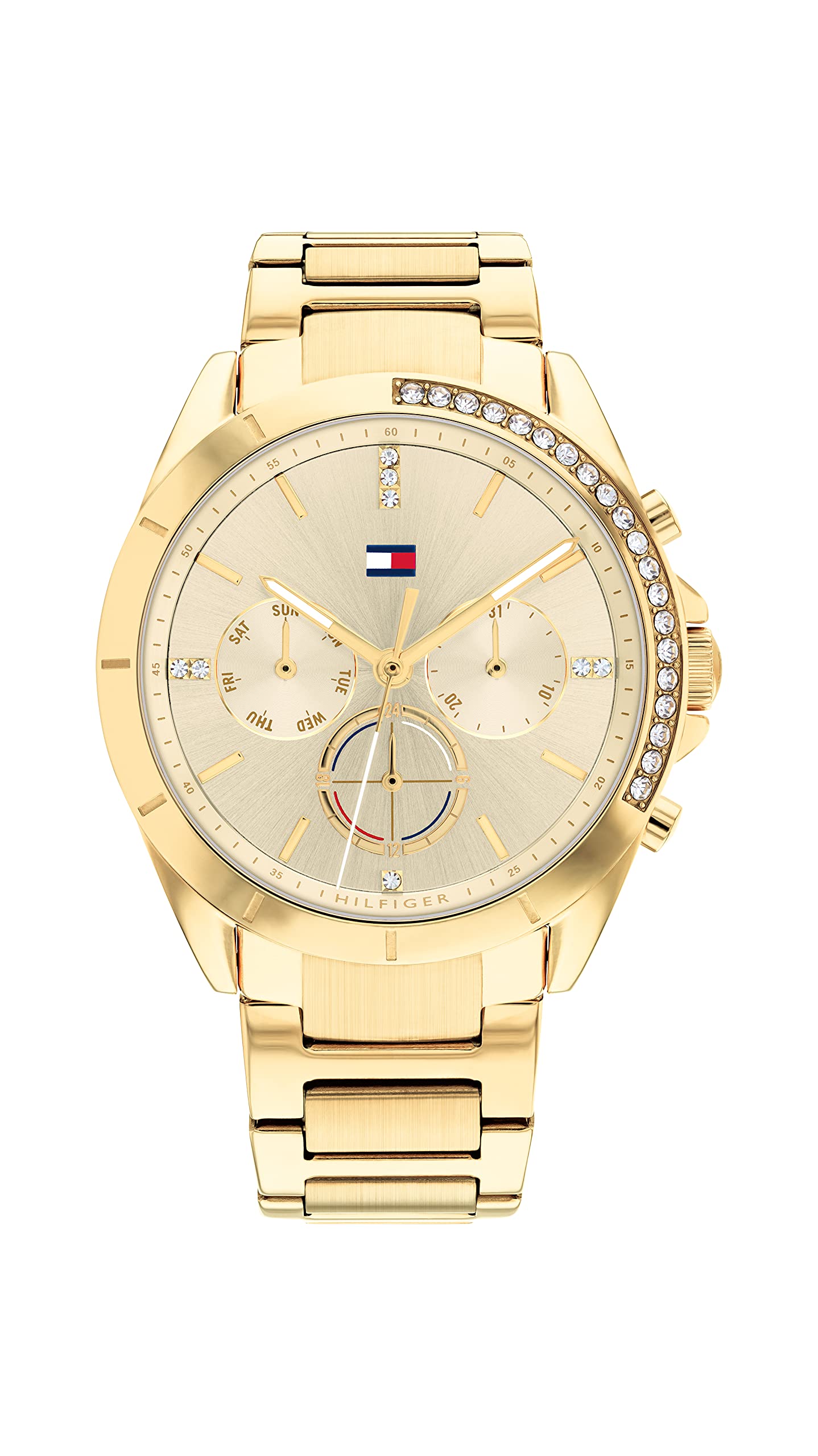 Tommy Hilfigher Gold Dial Watch for Men -TH1782385W (B0BR7PFGF6) Amazon Price History, Amazon Price Tracker