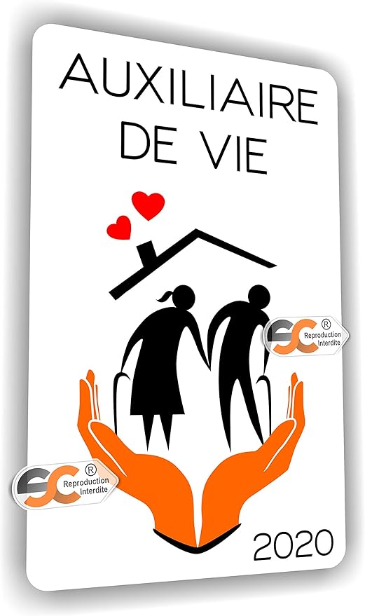Sc Sticker Autocollant Caducee Auxiliaire De Vie Avs Fabrication Francaise Amazon Fr Bricolage