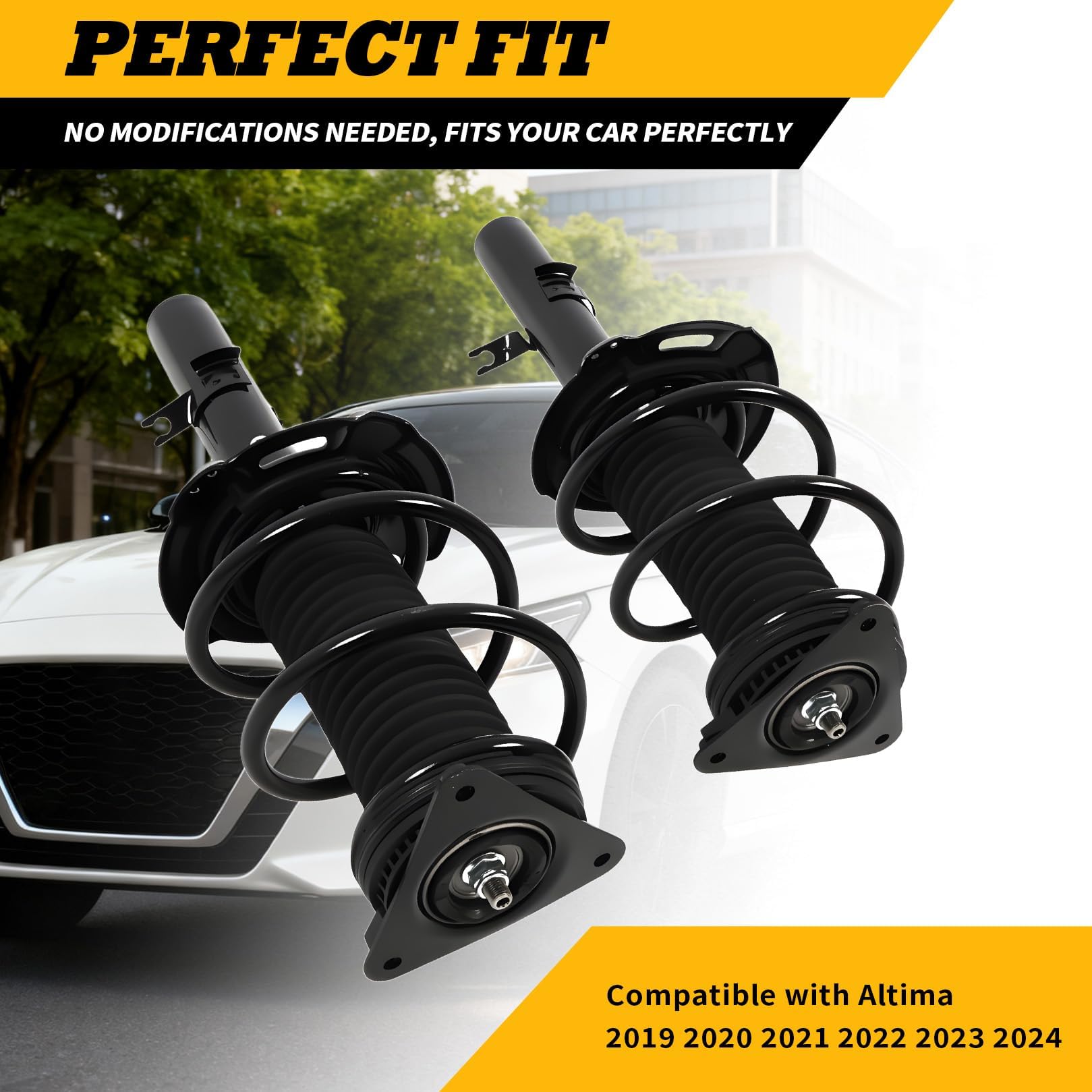 Photo 1 of Jecoupoon Front Complete Struts Coil Spring Assembly for Altima 19-24