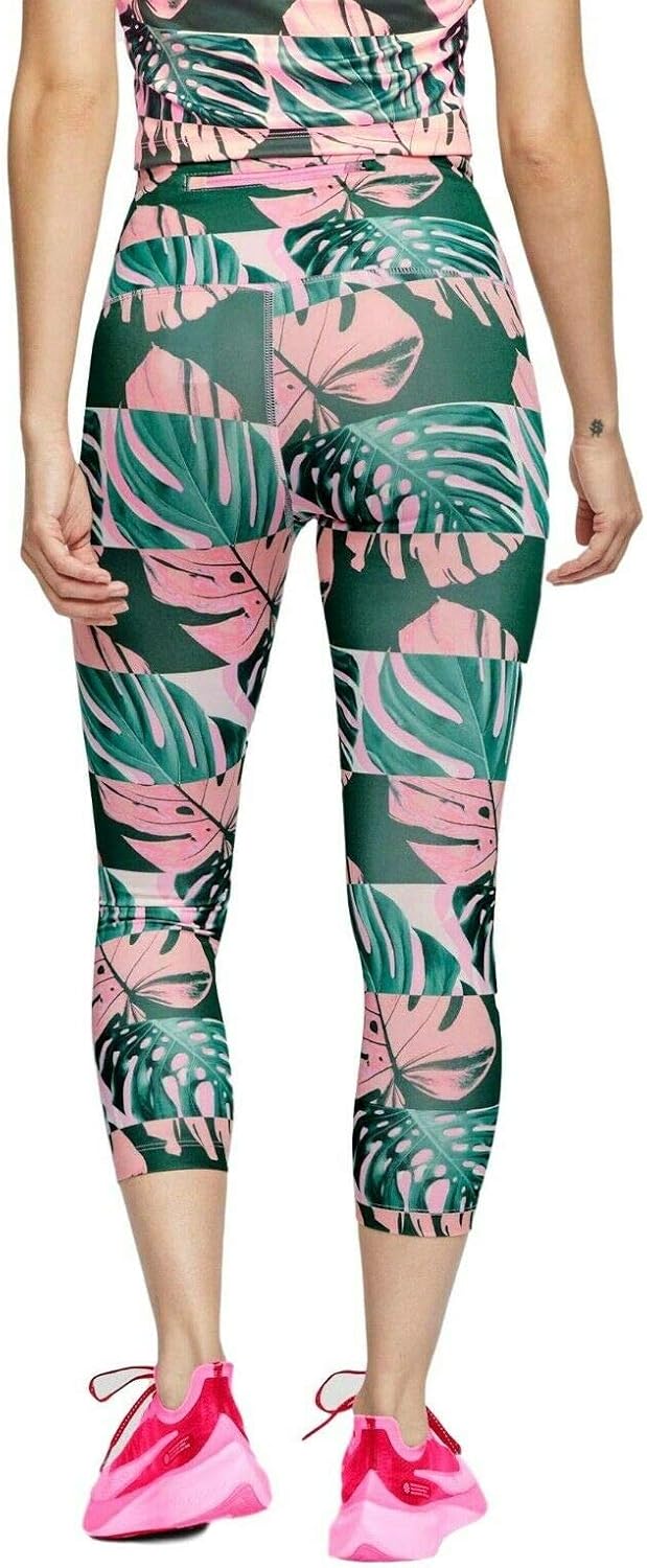Nike Dry Women's Botanical Print Fast Crop Leggings