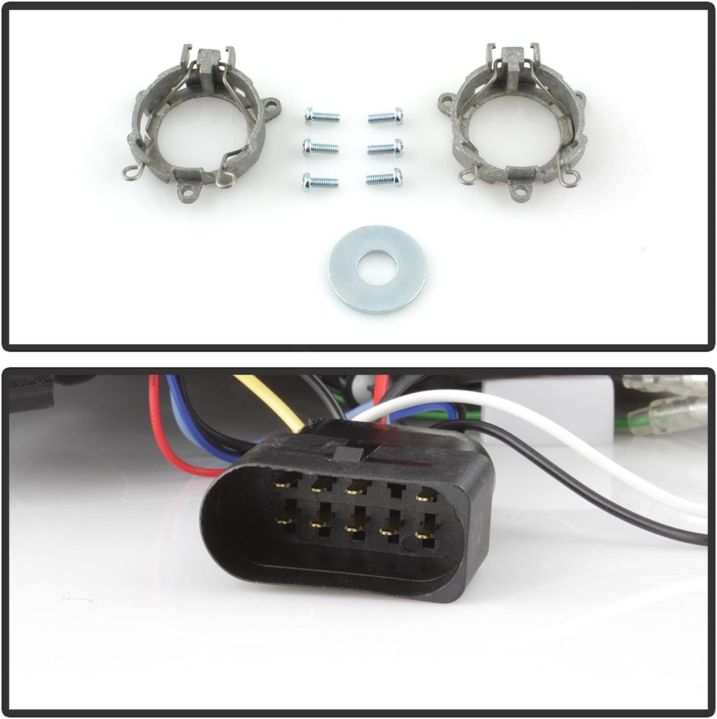 Spyder Signature - Headlights (PRO-YD-AA405-DRL-BK)