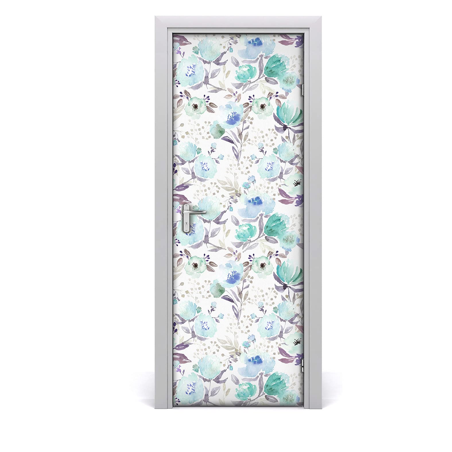 Papier peint sur la porte mural vintage 77x200 étiquette étanche