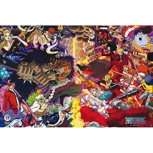 ABYstyle GBEye - ONE PIECE Poster 1000 logs Combat Final (91,5 x 61 cm) Cover