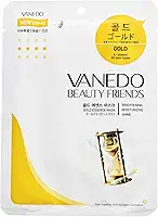 Máscara Hidratante Facial Coreana Beauty Friends - Ouro