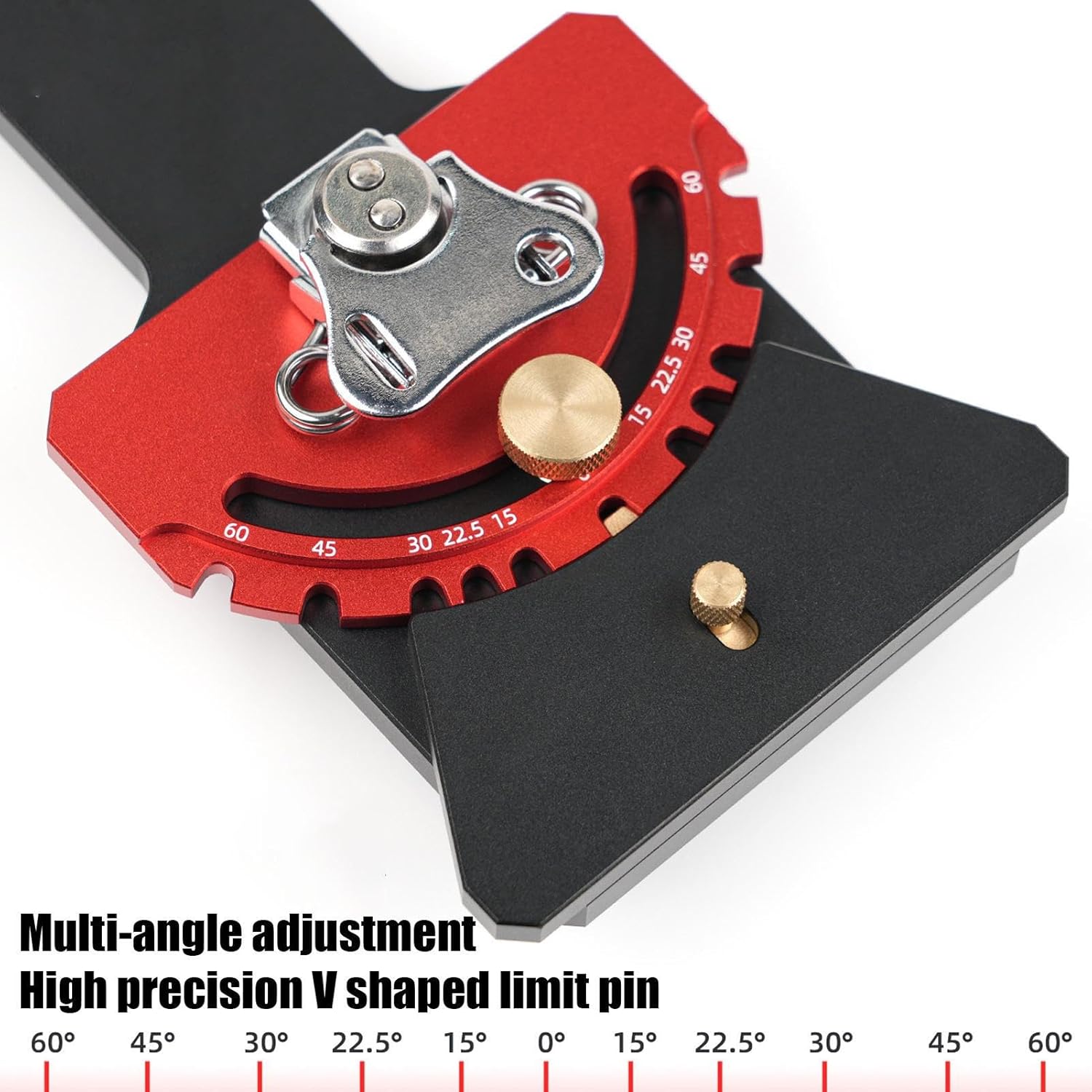 Track Saw Square - Adjustable Angle Tool, Precision Woodworking Router Guide, Track Saw Guide Rail For Straight Cuts, Crosscut Edges Furniture Carpentry, Beginner Friendly Cutting Tool For DIY Project