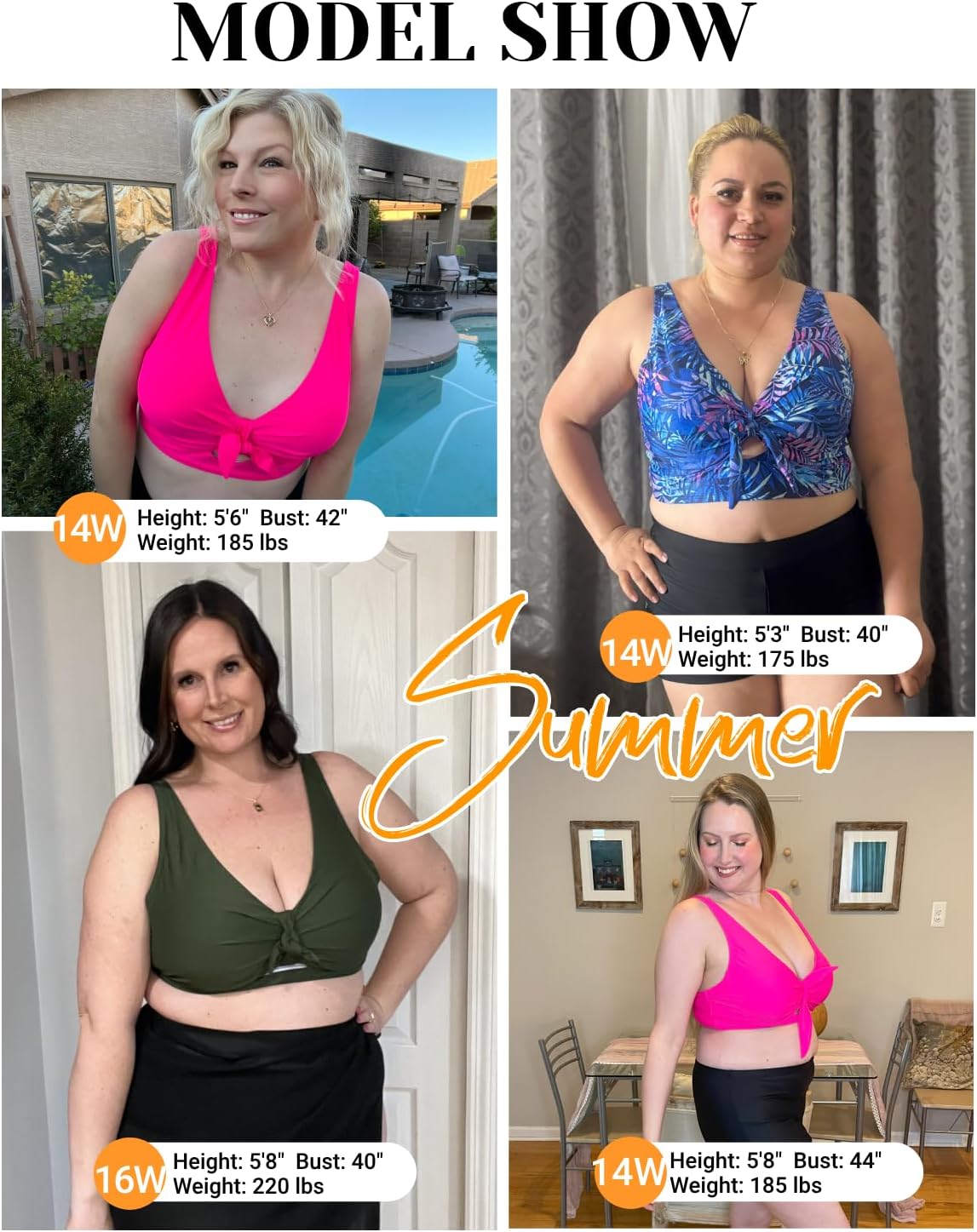 Plus Size Underwire Bikini Top - Women Push Up Swim Top Bra Keyhole Swimsuit Tops Only Bathing Suit Tops for Large Bust 2025 - Image 6