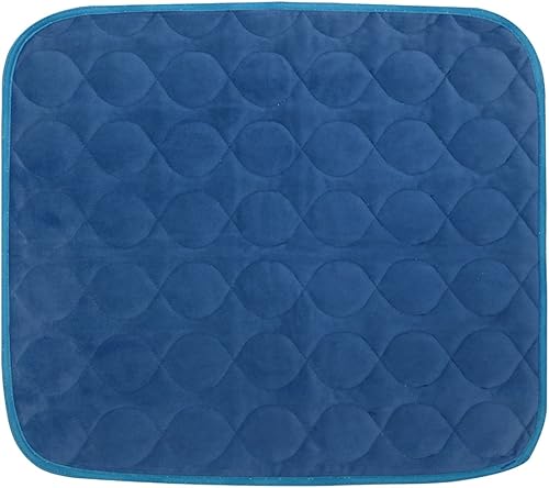 Platinum cuidado almohadillas para orejas de terciopelo Opulence Premium comodidad silla Padforro interior lavable tamaño18x 24(azul)