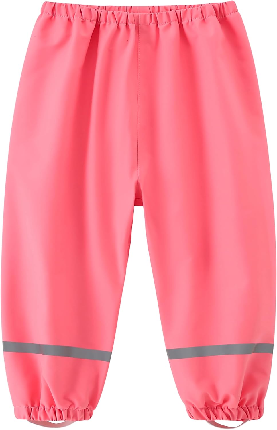 Toddlers Boys Girls Rain Pants Mud Dirty Proof Lightweight Reflective Waterproof Unisex Rain Wear