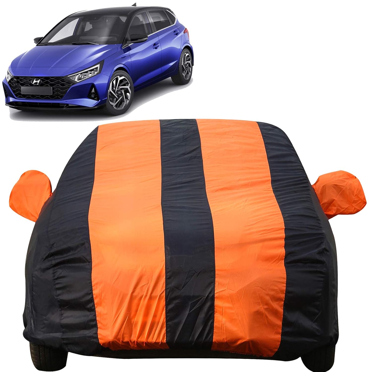 Autofact Car Body Cover for New Hyundai Elite I20 2021 Onwards (Mirror