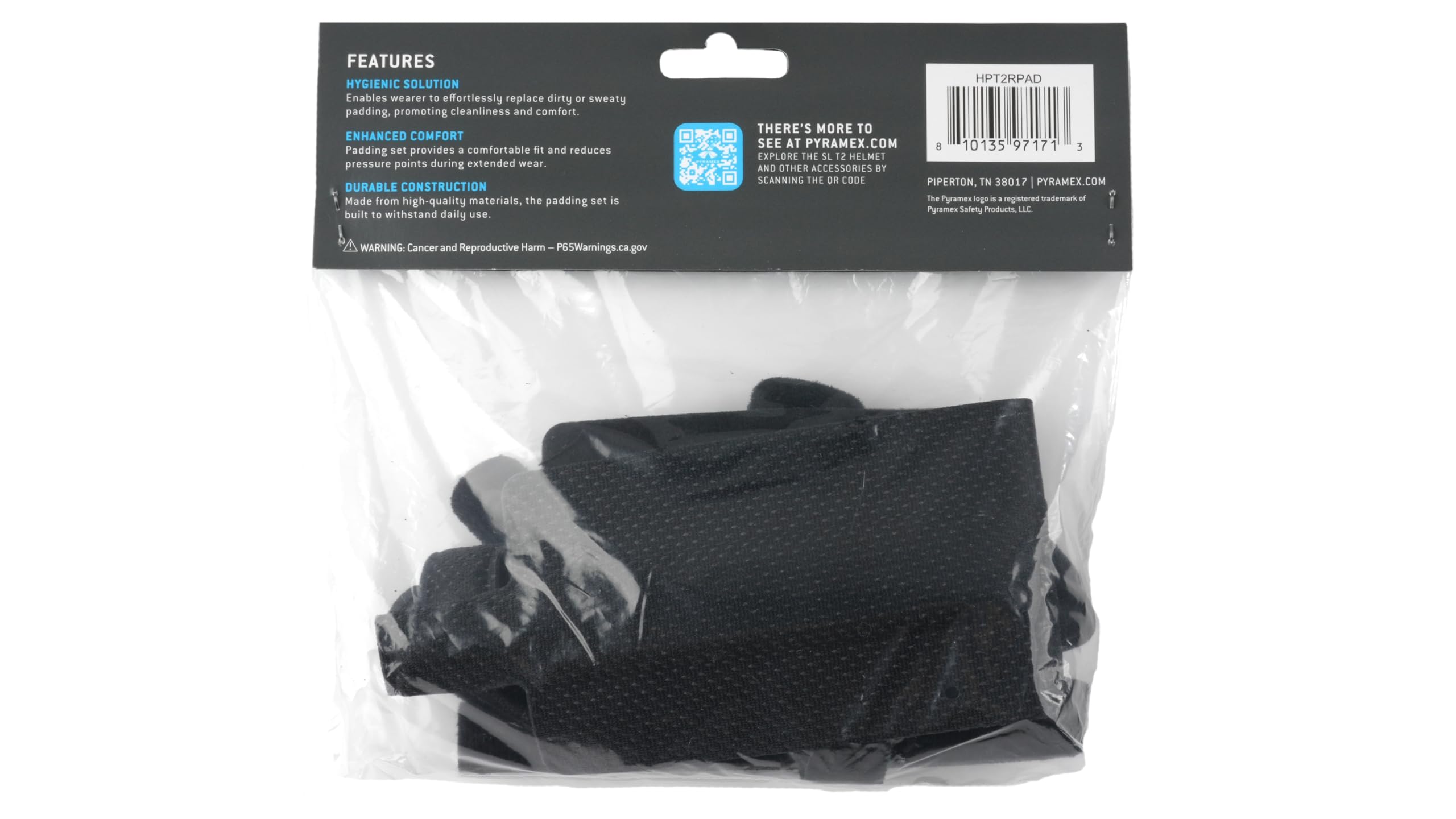 Pyramex SL T2 Type II Casque de sécurité rembourré de remplacement pour suspension