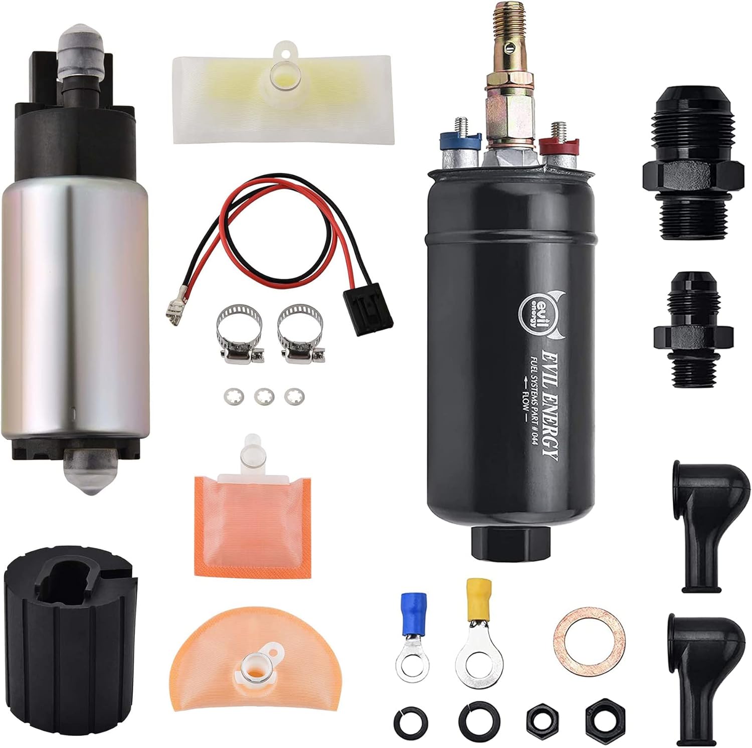 EVIL ENERGY External Inline Fuel Pump Electric 300LPH