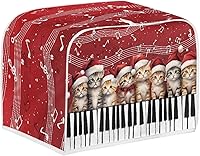 Vista 247 de Marbling Butterfly Print 2 Slice Toaster Dust Cover, Kitchen Small Appliance, Anti Dust and Fingerprint Bread Machine Cover