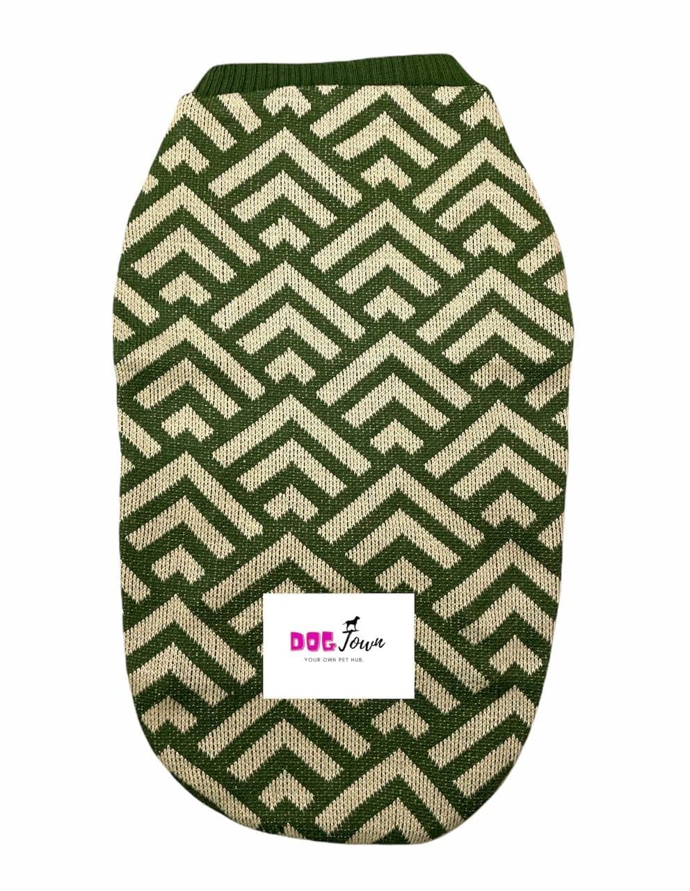 DOGTOWN Core Round Neck Round Dog Sweater | Year-Round Sweater for Dogs | Dog Fleece Vest | Pet Jacket | Fleece Lining | Lightweight | Stretchable Neck| Color Green (XL 22" INCH) (B09MW5NWS1) Amazon Price History, Amazon Price Tracker