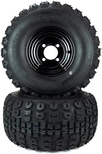 (2) Conjuntos de neumáticos todo terreno 20x10.00-8 para Cub Cadet ZT1 50" 54" 634Z05430