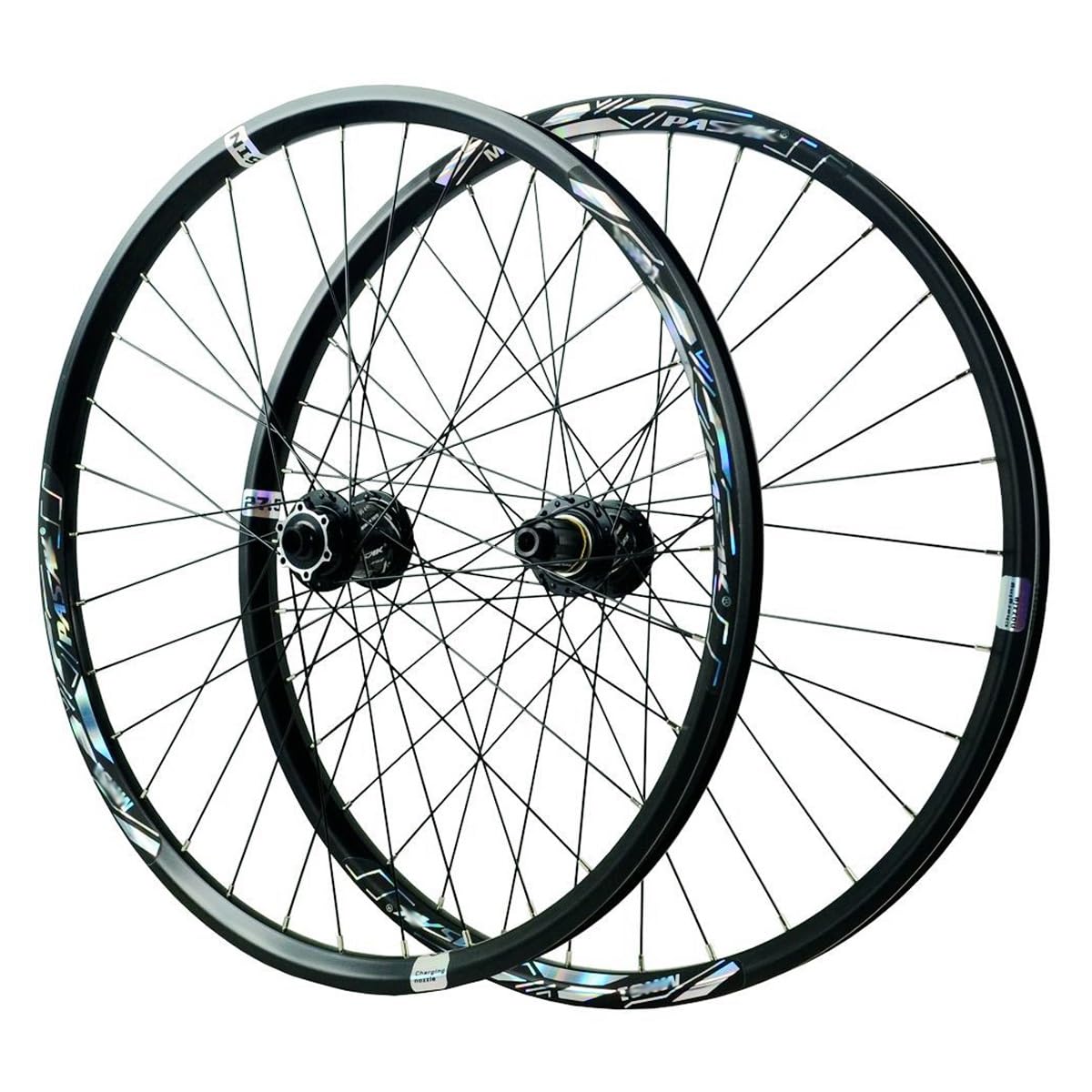 MTB-Laufradsatz 26/27,5/29" Steckachse Mountainbike-Laufräder 20x110mm/12x142mm Aluminiumlegierung Felgen 32 Loch Für 7-12 Gang Kassette Scheibenbremse Fahrrad-Rad
