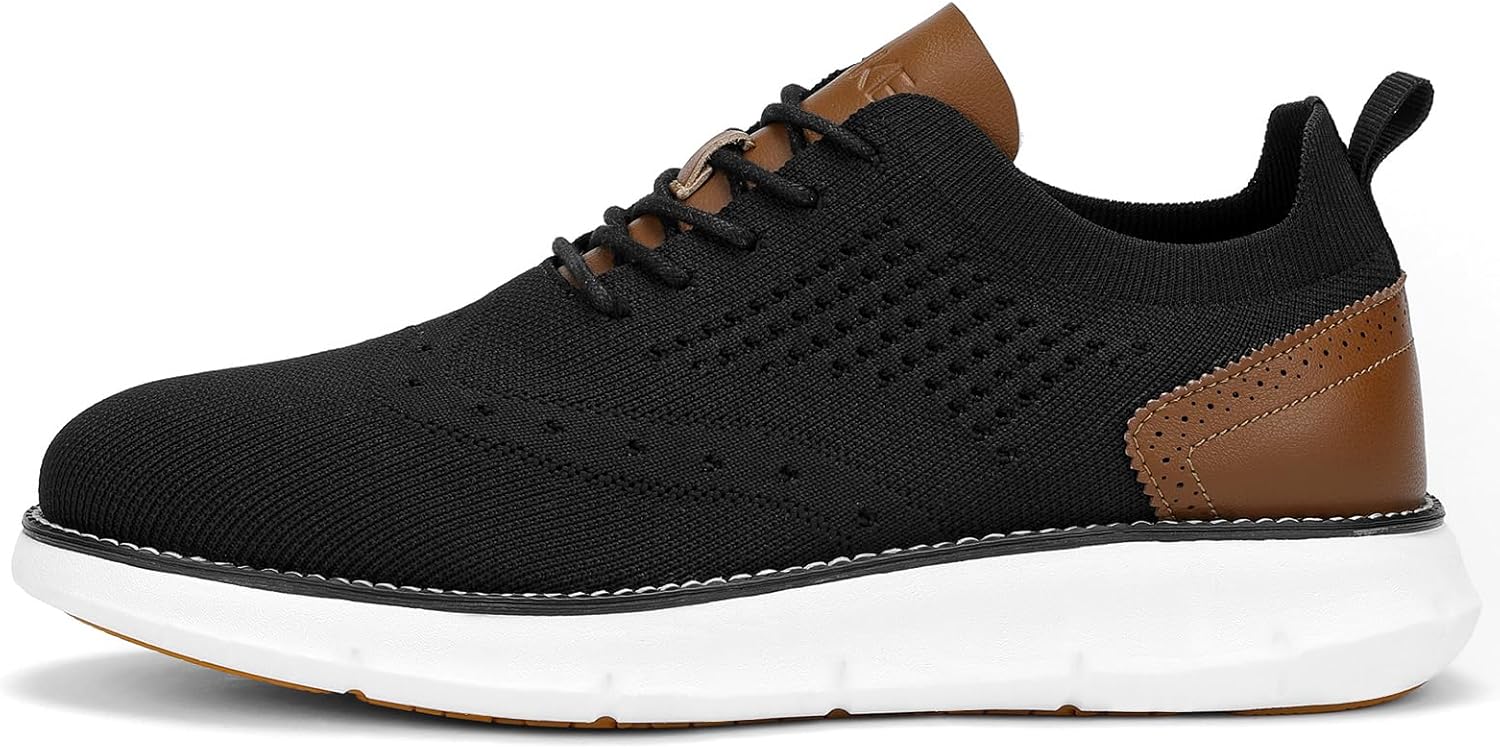 Men's Fashion Dress Shoes Casual Oxfords Sneakers Business Breeze Tennis Comfortable Lightweight Walking - Image 9