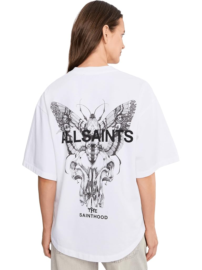 White AllSaints Halis Amelie Tee