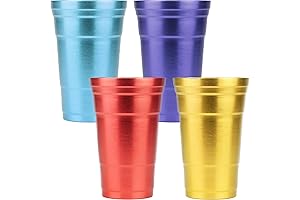 Bling Your Drink with Aluminum Metal Solo Cups