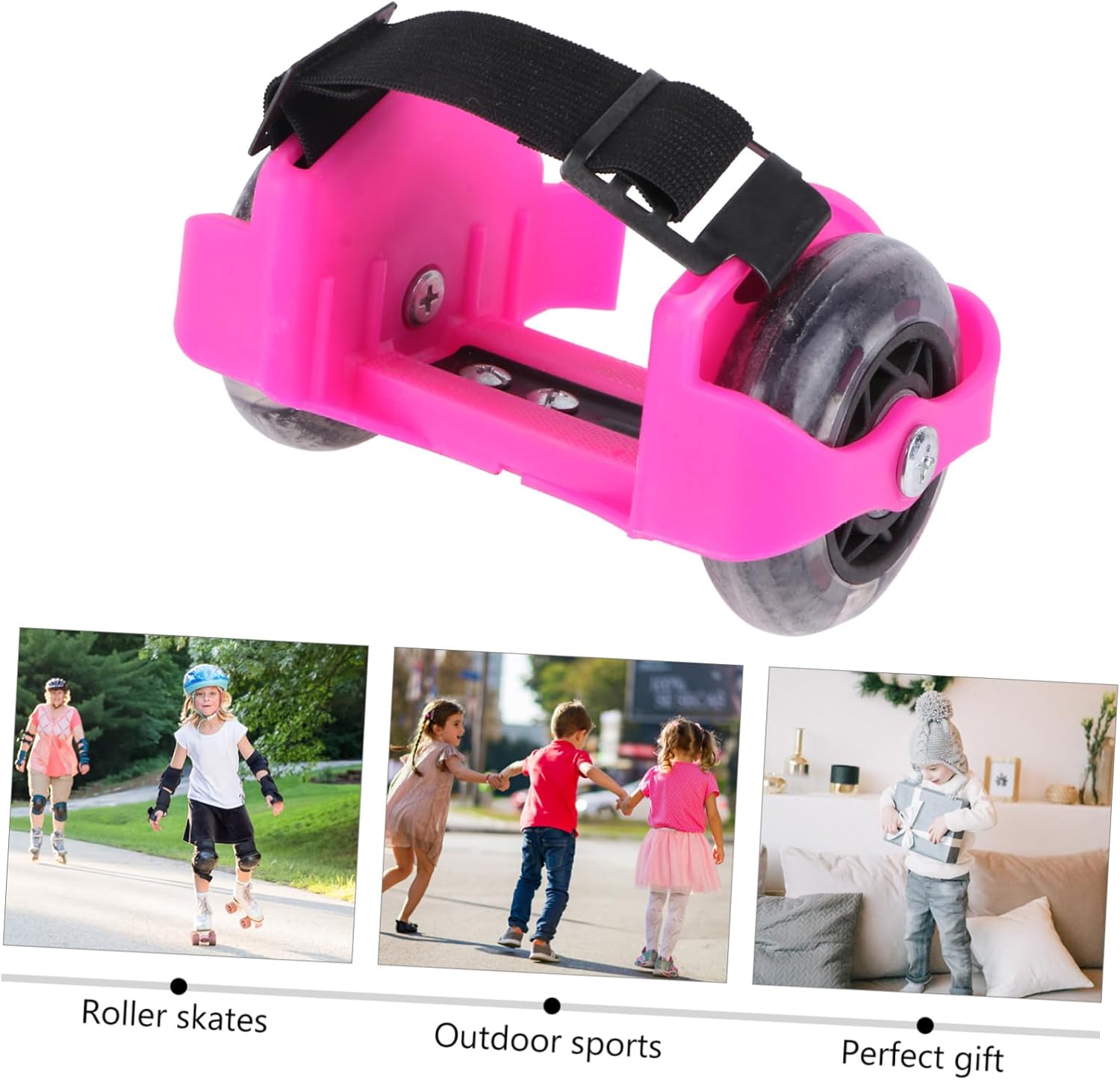 Adjustable Light Up Skate Shoes for Glittery Roller Sports Shoes with Wheel Heels Comfortable Outdoor Skating for Boys