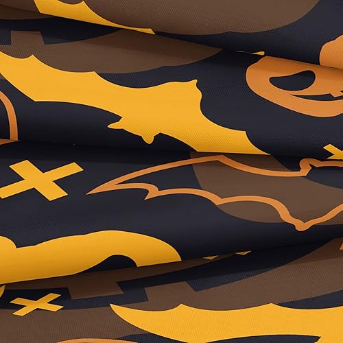 Miniatura 259 de Pumpkin Bedding Halloween Duvet Cover Set Funny Evil Pumpkin Pattern Design Black Halloween Bedding Set Queen 1 Duvet Cover 2 Pillowcases