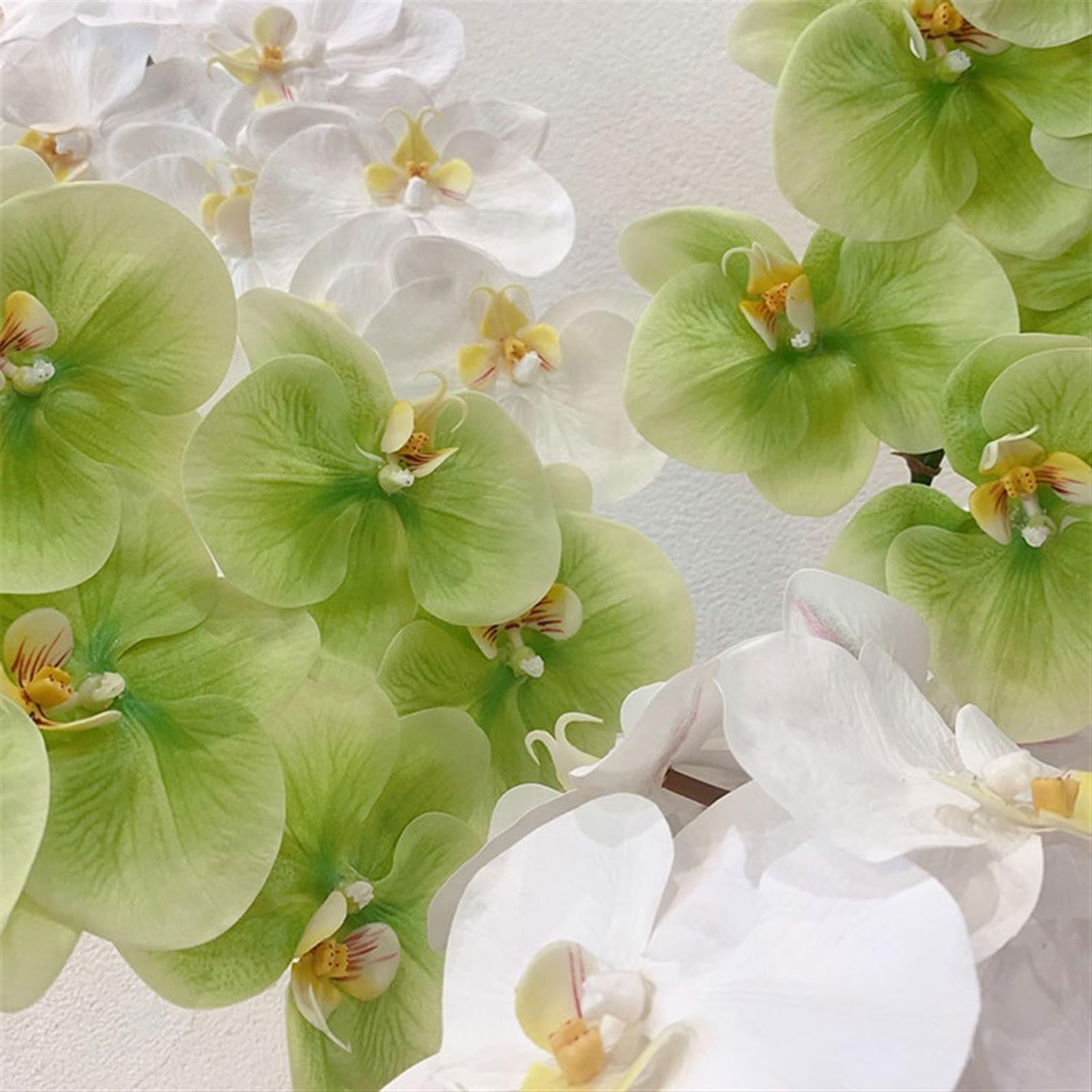 fiori artificiali in vaso Sensazione della mano idratante profumo di simulazione di iris verde casa soggiorno tavolo decorazione bouquet set di fiori finti fiori artificiali