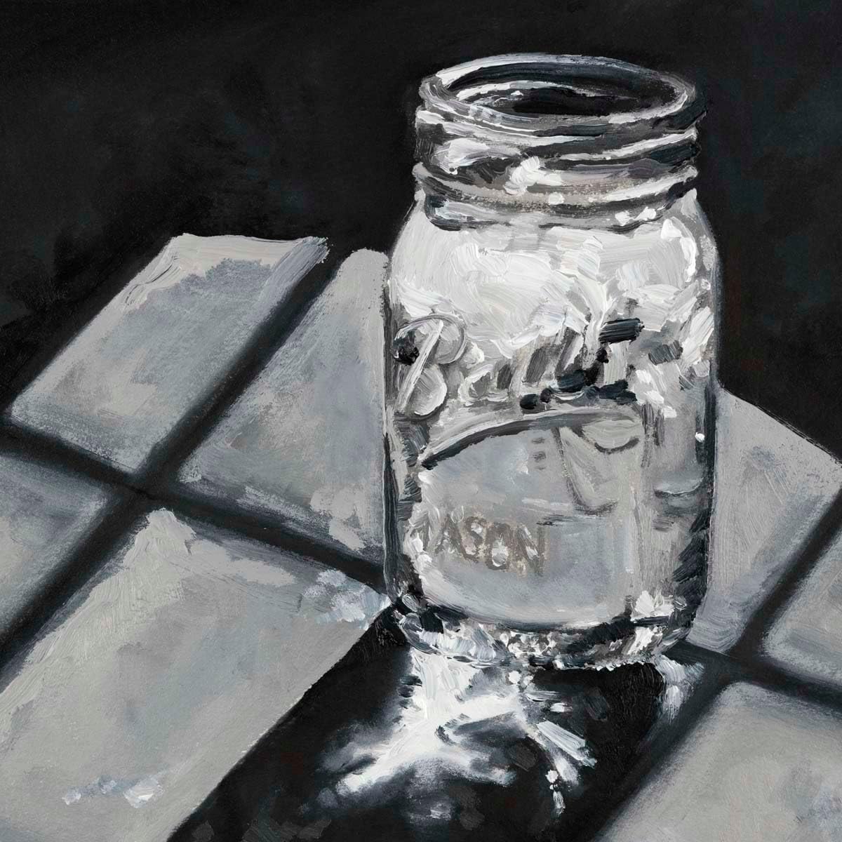 Tusc & Pine Artist Oil Paint - 40 ml Set of 5 - Greys - Non-Yellowing, Rich & Creamy Consistency, Maximum Pigment Load, Small Batch Milled Oil Paints Developed for Professional Artists