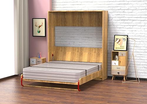 Miniatura 8 de (Horizontal, Full/Full XL) Crea una cama de lujo Easy Murphy Kit de hardware de cama, flotador en barra hidráulica de aire medio, sistema de resorte