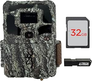 Browning Dark Ops Pro X 1080 Trail Game Camera Bundle Includes 32GB Memory Card and J-TECH Card Reader (24MP) | BTC6PX1080 asin的图片