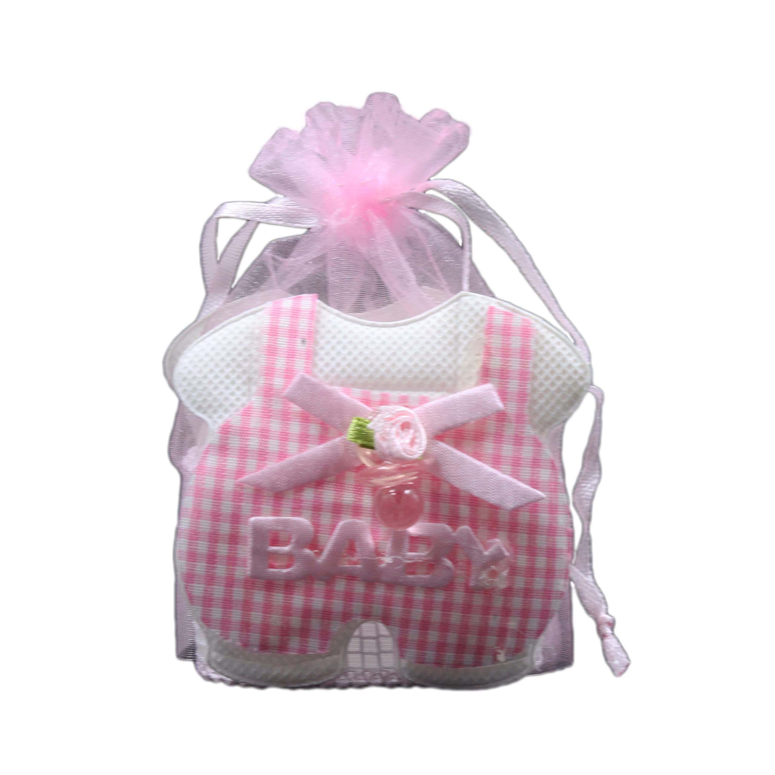 Jades : Baby Themed Favor Treat Bag- Baby Themed Party Candy Pouch-Baby Shower Treat Pouch-Baby Themed 1st Birthday Favor-Baby Themed Return Gift (Pink Set of 6 - C)-image-8