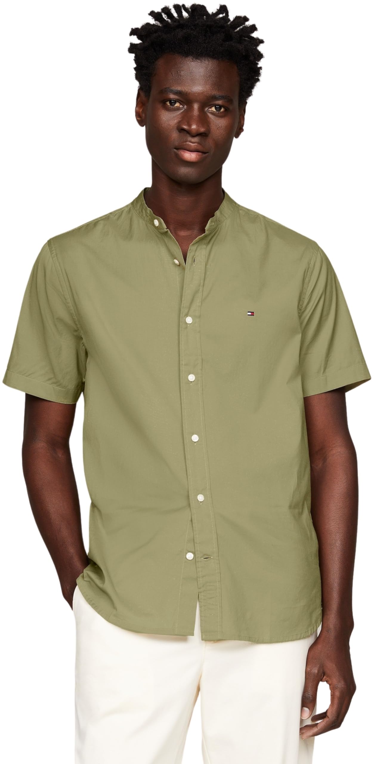 Tommy Hilfiger Camisa de Manga Corta para Hombre