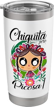 Chiquita Pero Picosa, Maria Traditional Mexican Lele Doll Stainless Steel Insulated Tumbler