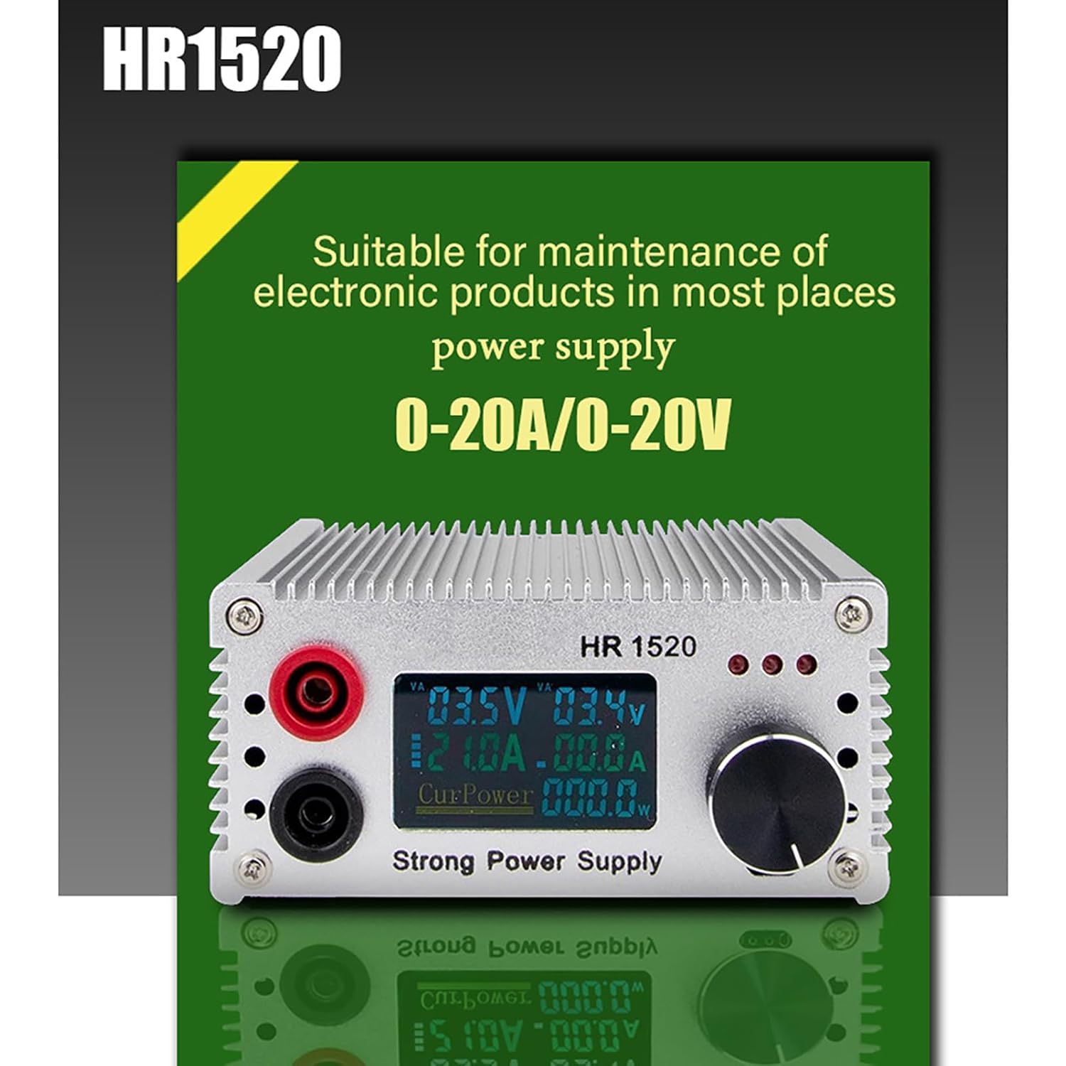 Short Circuit Tester,SIUKE HR1520 Professional erboard Short Circuit Tester 15V 20A Output Data and Test Parameters Adjustable Multifunctional Powersupply for Cellphone Repairing Testing Use