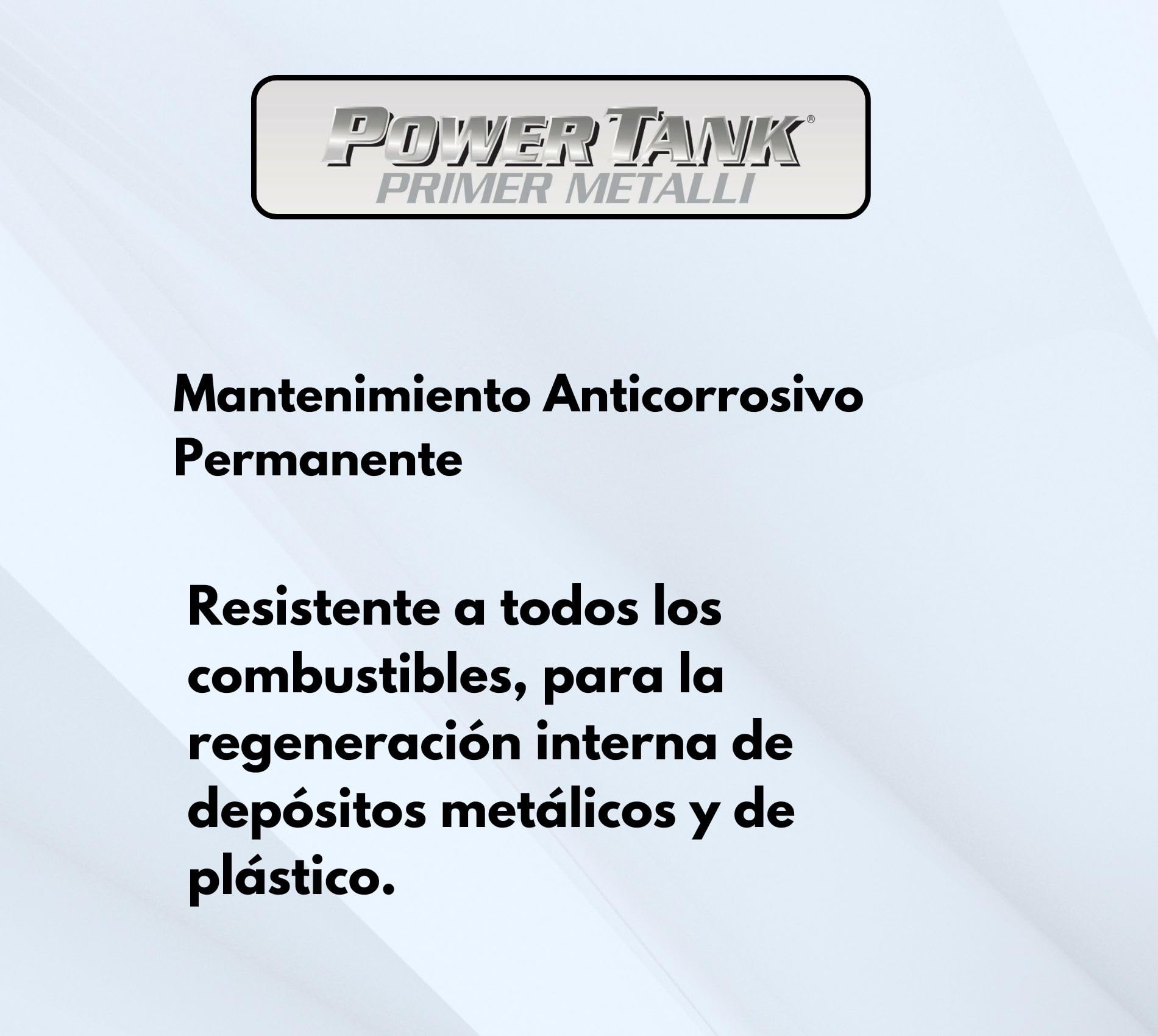 Lux Metal Power Tank Primer Metales Tratamiento Reparador, regenera y Protege Depósitos – Kit Big – 720 Gramos
