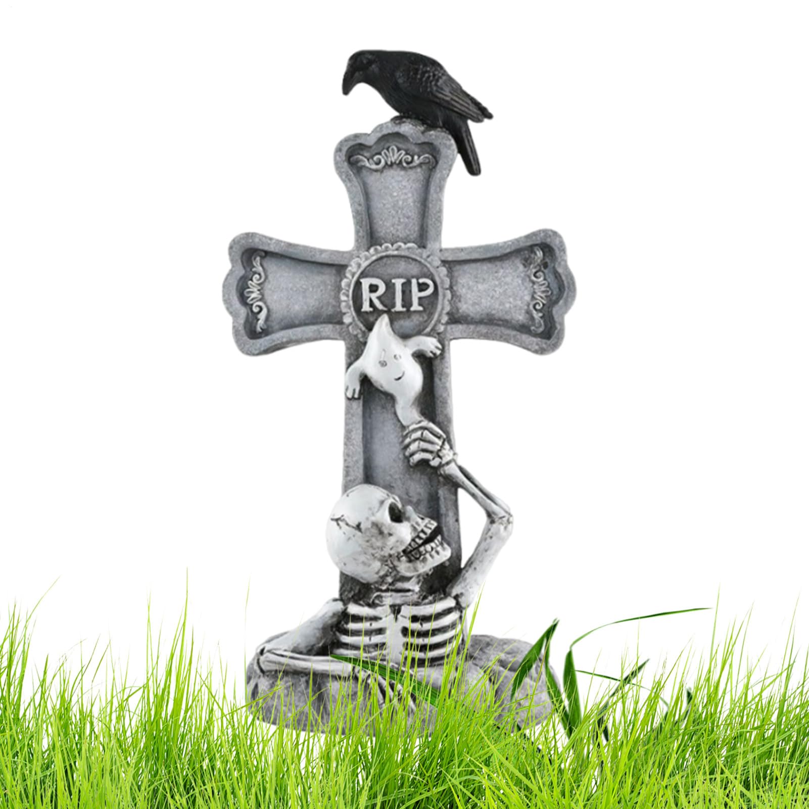 Lápidas para tumbas de Halloween decorativas en miniatura para manualidades de terror