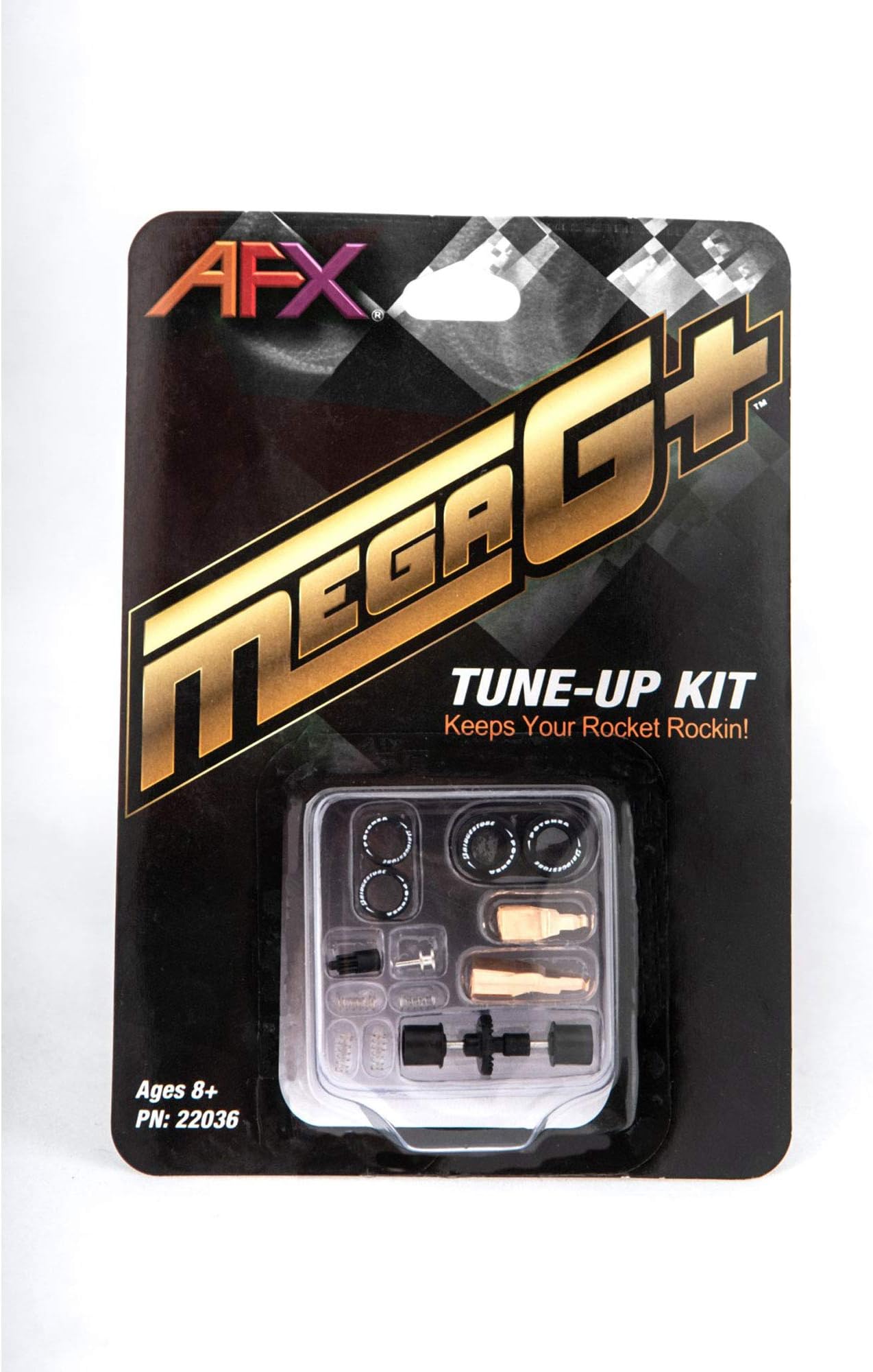 AFX/Racemasters Mega G+ Tune Up Kit - FRT Tires, AFX22036