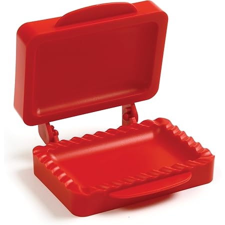 Norpro Mini Pocket Pie Mold, Red 4.75 inch x 4.5 inch/12cm x 11.5cm