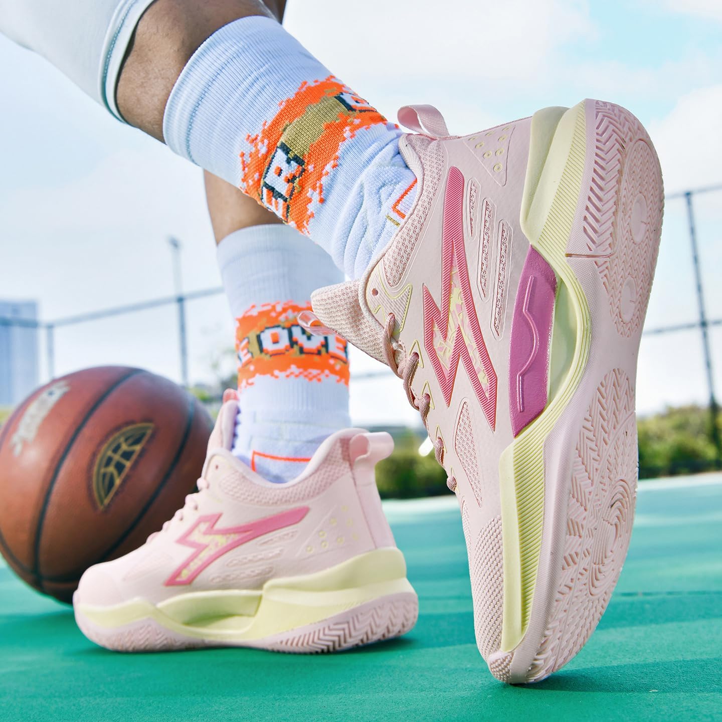 Womens Mens Basketball Shoes Volleyball Sport Sneakers