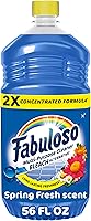 Vista 16 de Fabuloso Limpiador multiusos y limpiador de suelos, concentrado 2 veces, aroma a lavanda, 56 onzas líquidas