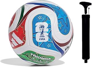 Volatility World Cup 2022 Hand Stitched Football Size 5 (2026 new Trending Football Gold-01) Price In India