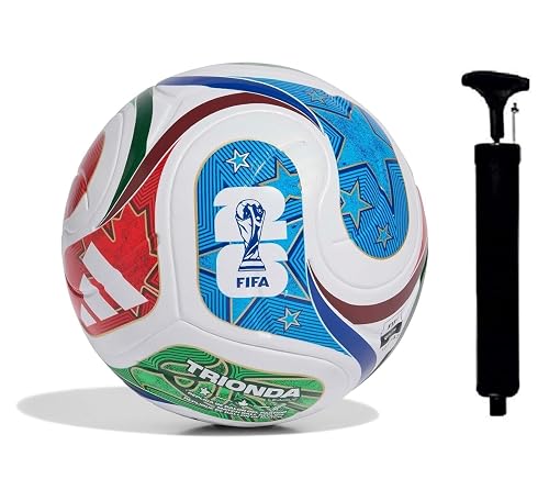 WRF Euro 2024 for All Ages Suited for The Grass Fields | PU | Suitable for Grass |Practice Ball | Soccer Ball | for Men/Women | Football Size - 5 (2026 Trending Football)
