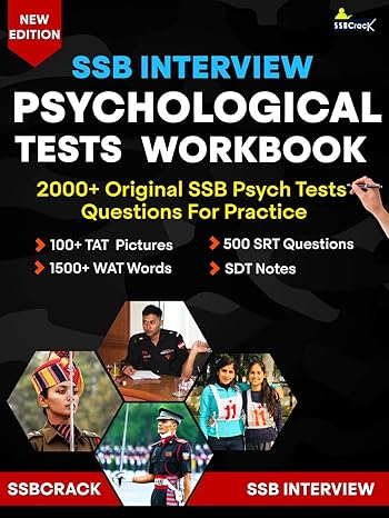 Cover page of tat/srt/wat practice book by ssbcrack