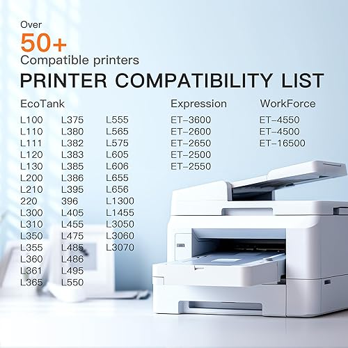 Miniatura 3 de E-Z Ink 774 664 Botellas de repuesto de tinta para botellas de repuesto de tinta Epson 664 774 T774 para usar con ET-2650, ET-16500, ET-4500,