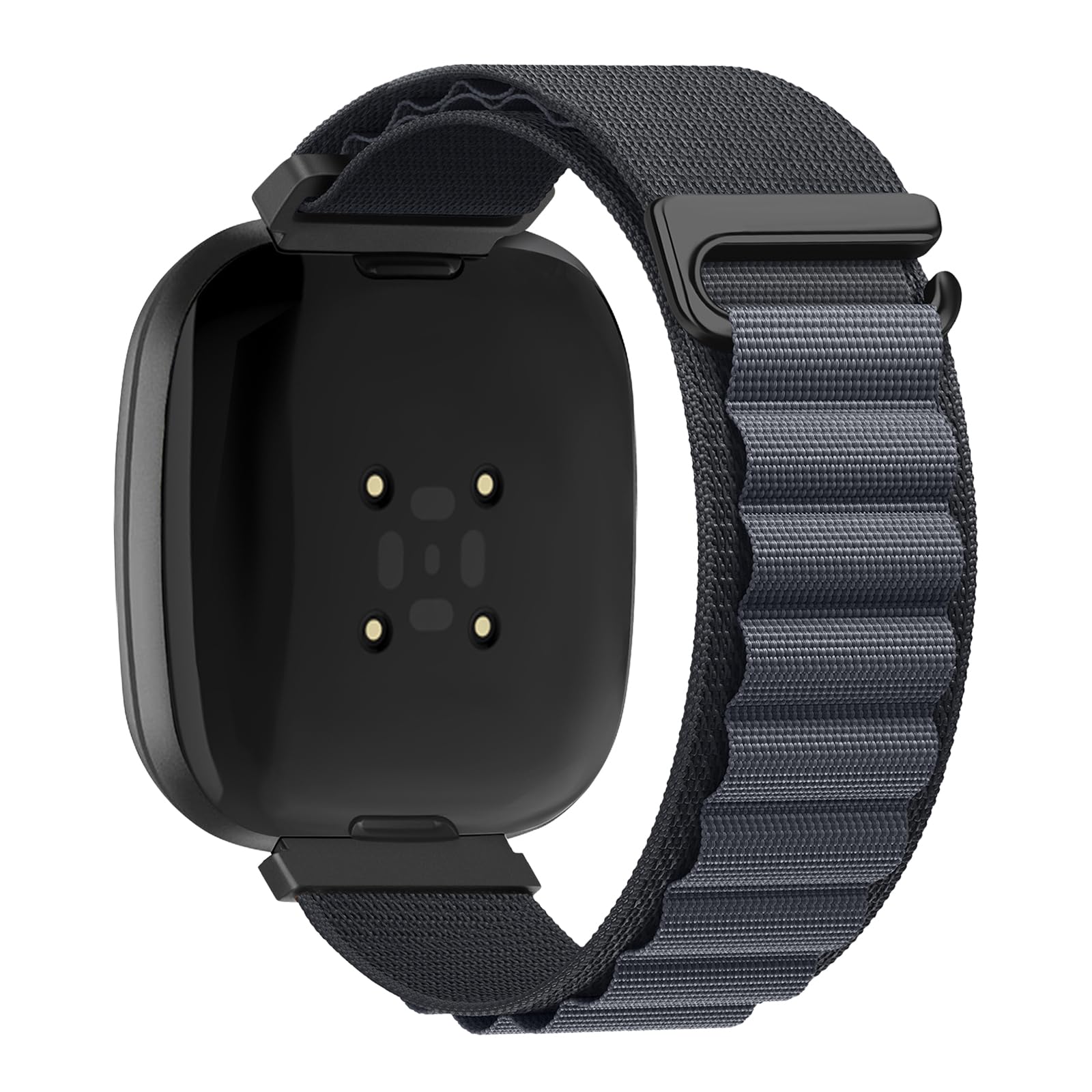 Nylon Watch Band Compatible with Fitbit Versa 3/Versa 4 Alpine Loop band Women Men, Breathable Sport Nylon Strap Soft Adjustable Fitbit Sense/Sense 2 watch bands multicolors