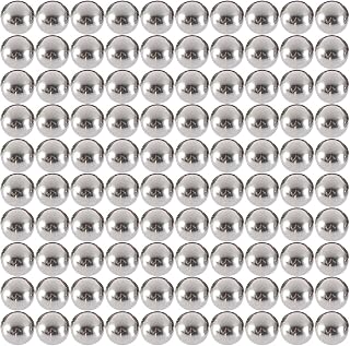HFS 100 Pack 1/4" Stainless Steel 304 Bearing Balls - Rust-Resistant, Precision for Bikes, Bearings & Auto Parts
