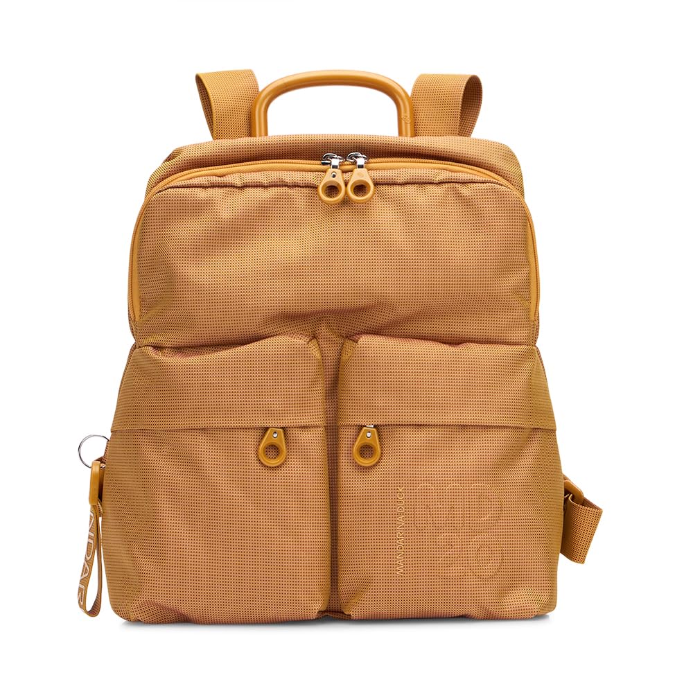 Mandarina Duck Women MD20 Backpack, Mustard, One Size