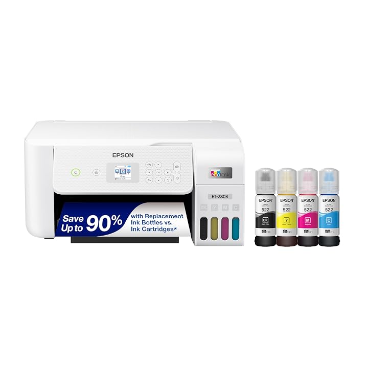 Epson EcoTank ET-2803 Wireless Color All-in-One