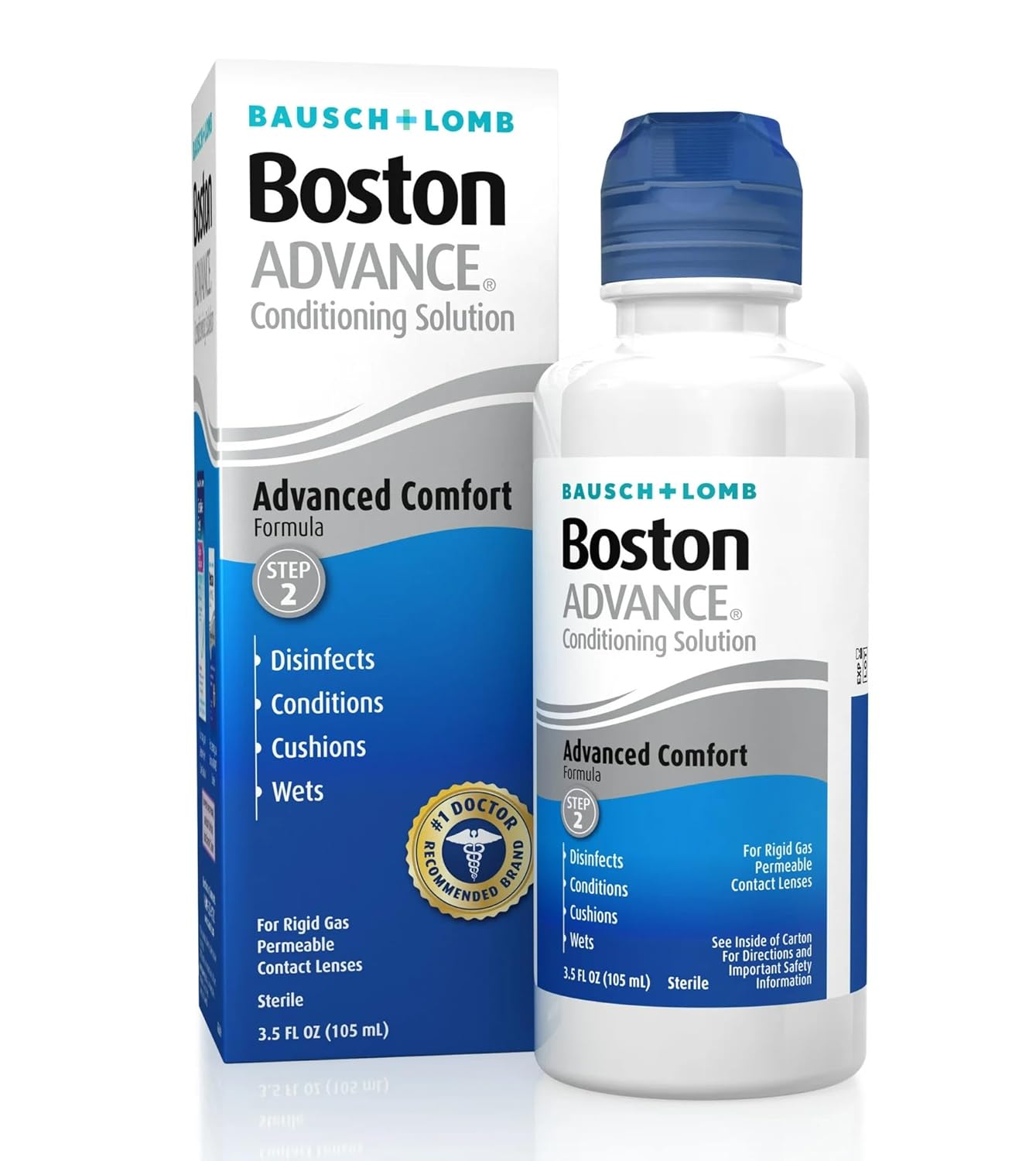 Bausch Lomb Boston Advance Comfort Formula Conditioning Solution 3 5 oz