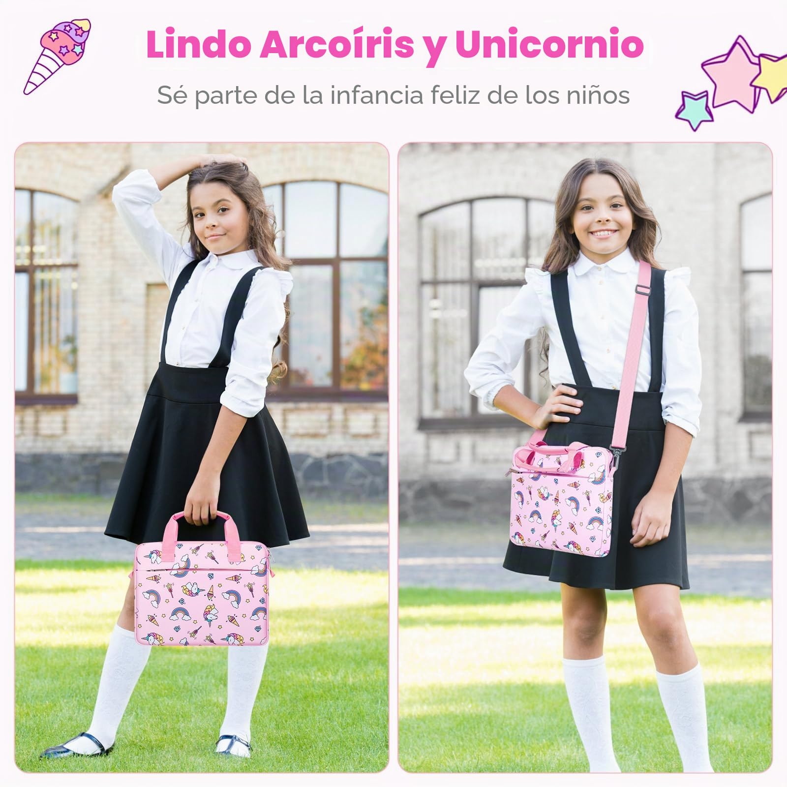 MoKo Bolsa de Hombro Infantil para Tablet de 7-8 Pulgadas