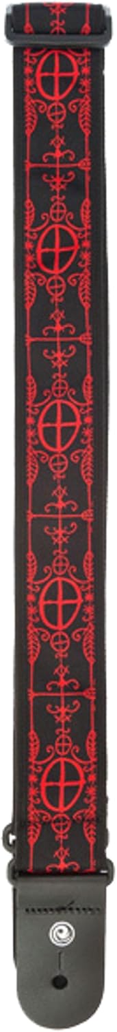 D'Addario Planet Waves 50 Millimeters Woven Guitar Strap - Voodoo